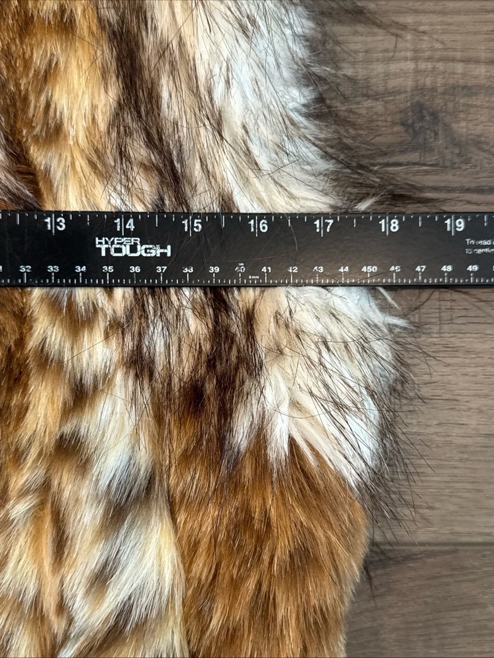 Cache Brown Vest with Cream Faux Fur Trim - Picture 6 of 7